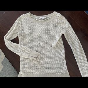 NWOT Ann Taylor Loft Oatmeal XS Sweater